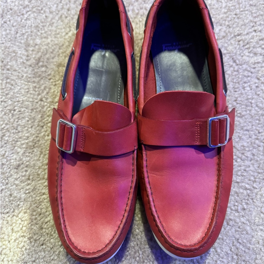 Awesome Salvatore Ferragamo Boat shoes that are too small for me